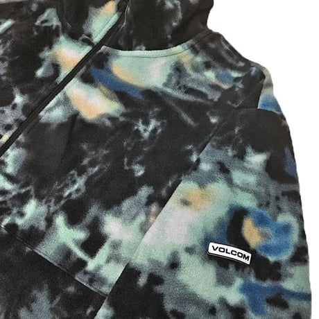SALE VOLCOM スノーフリース ボルコム メンズ　VOLCOM  MENS POLAR FLEECE MOCK 1/2 ZIP PULLOVER （SPRITZ BLACK）