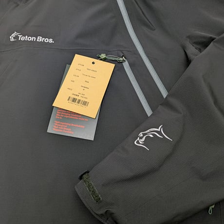 TETON BROS. ティートンブロス 2025 ツルギ ライト ジャケット　TETON BROS Tsurugi Lite Jacket (Genderless)（Black）