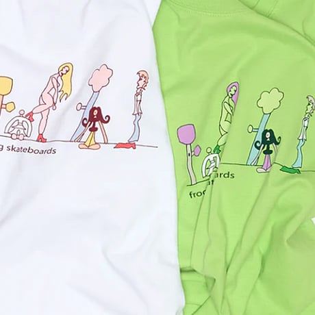 SALE FROG SKATE Tシャツ　FROG SKATEBOARDS Memories 1000 Tee (Lime) 半袖 メンズ フロッグ