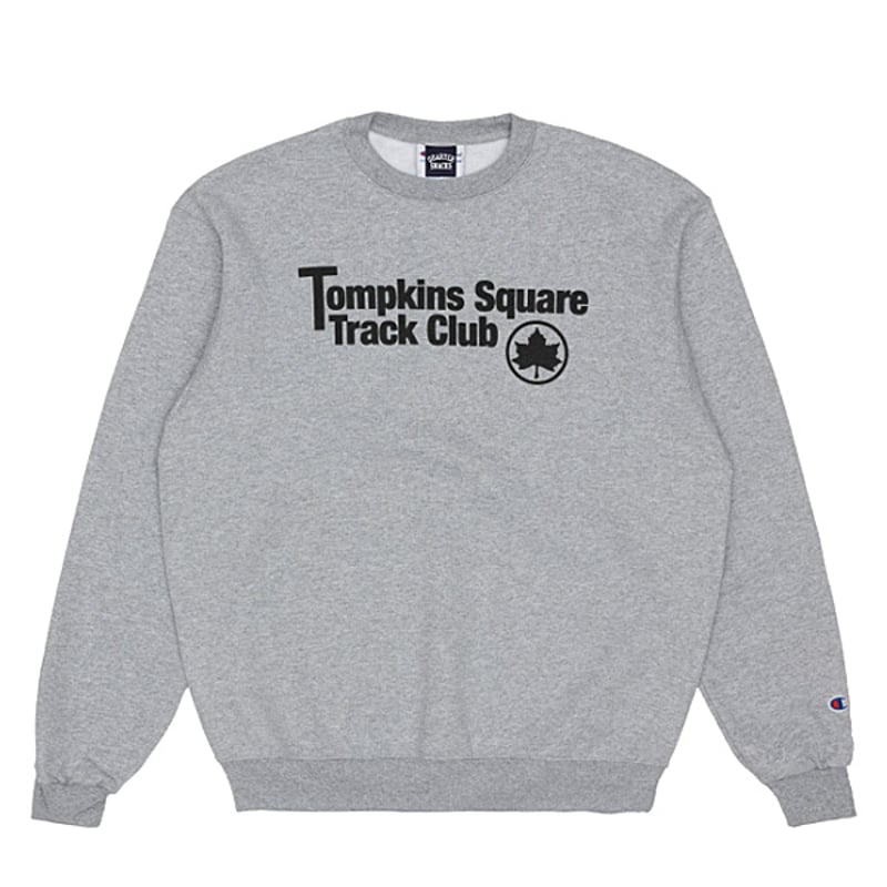 QUARTER SNACKS スウェット トレーナー グレー クウォータースナックス