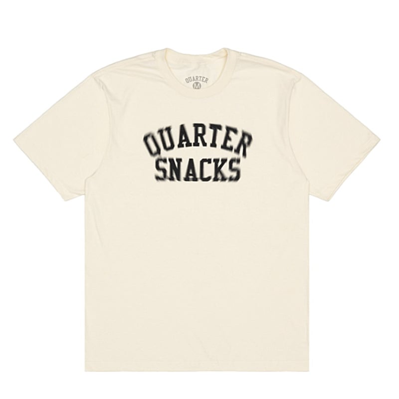 QUARTER SNACKS Tシャツ 半袖 アイボリー クウォータースナックス