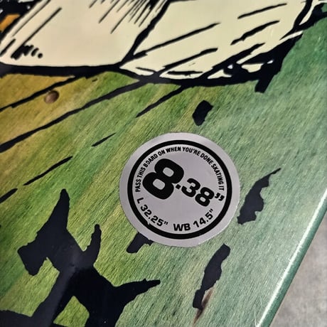 ANTIHERO SKATEBOARDS デッキ アンタイヒーロー DECK  8.38インチ　ANTI HERO AUSTIN KANFOUSH MERIDIAN