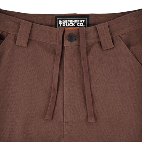 INDEPENDENT アパレル パンツ ショーツ インディペンデント　Built To Grind Mens Canvas Shorts （Chocolate）