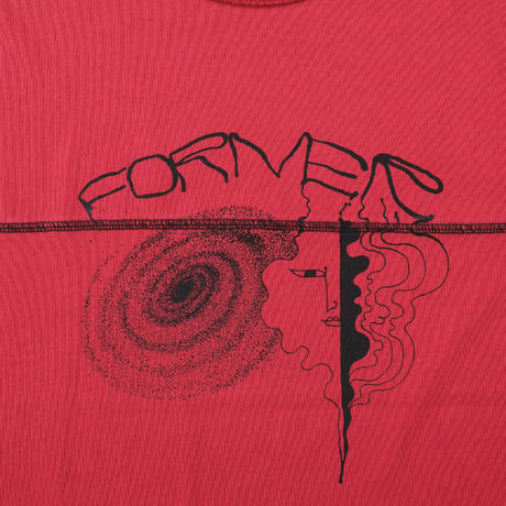 FORMER Tシャツ 半袖 レッド フォーマー　OSCILLATION T-SHIRT （WASHED CHERRY）