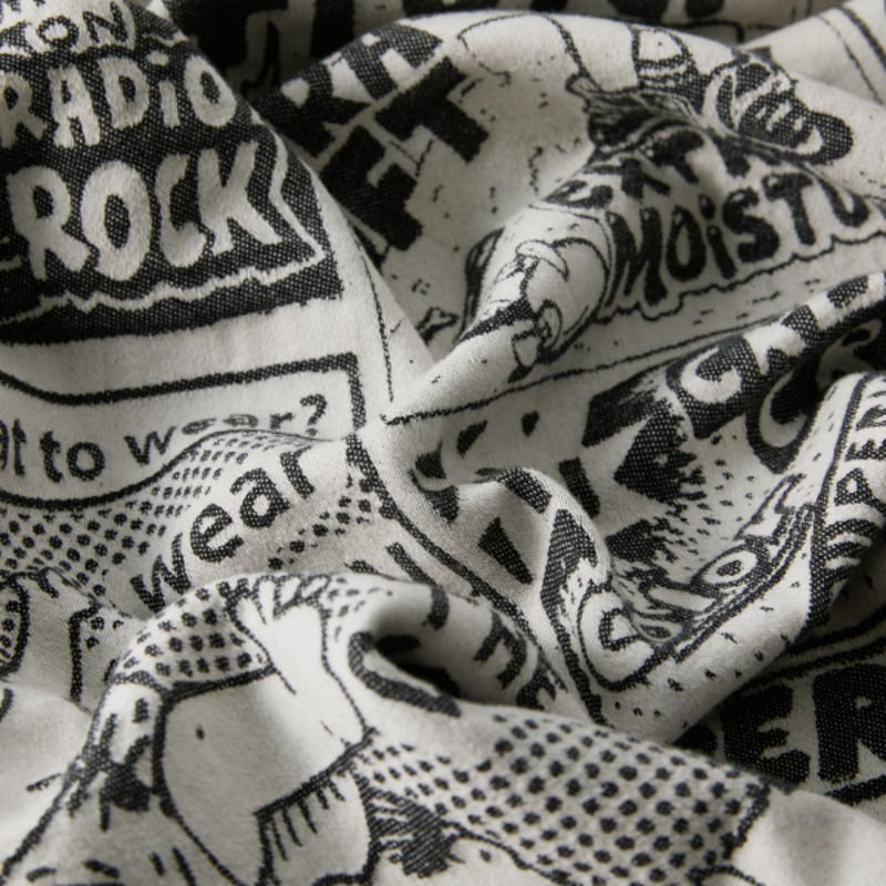 POLAR SKATE CO ブランケット ポーラー Picnic Blanket Newsp