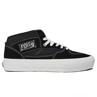 VANS スケートハーフキャブ バンズ スニーカー　SKATEBOARDING SKATE HALF CAB (Black/White） VN0A5FCDY28