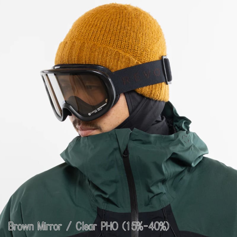 25-26 ゴーグル リボルト スノーボード SUPER LIGHT FRAME Black