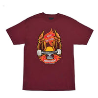 SALE INDEPENDENT アパレル Tシャツ 半袖 インディペンデント　Ride Free Mens Independent T-Shirt （Ath Maroon）