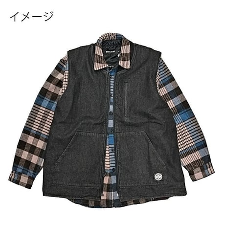 SALE QUASI シャツ メンズ クワジ クワージー クアジ　QUASI SKATEBOARDS Screen Flannel Shirt （Puce）