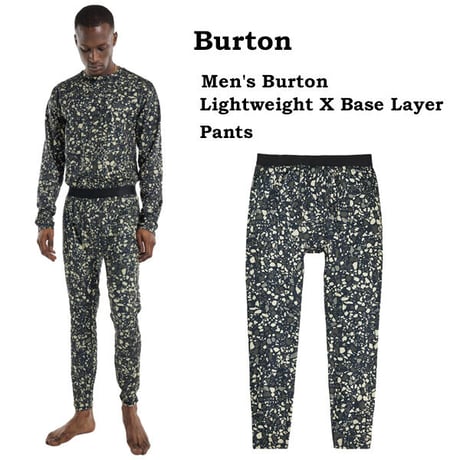 BURTON メンズ インナー Men's Burton Lightweight X Base Layer Pants （Sediment) メンズ インナーパンツ 23-24
