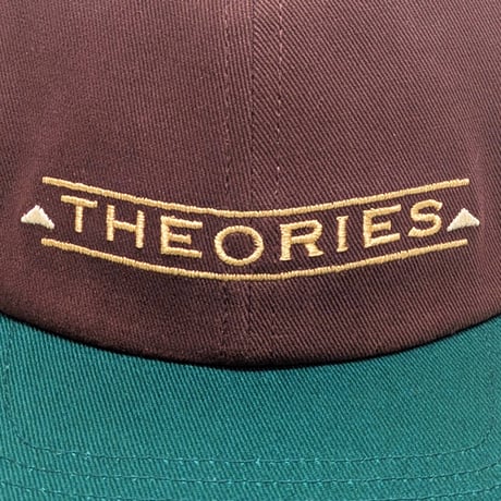 THEORIES CAP セオリーズ キャップ ブラウン系　THEORIES CAP PALMER SNAPBACK HAT（BURGUNDY/FOREST）