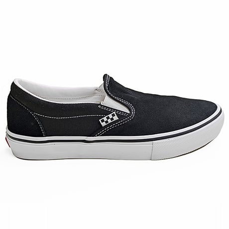 VANS スケート スリッポン バンズ 　SKATEBOARDING SKATE SLIP-ON SHOES（BLACK/WHITE） VN0A5FCAY28
