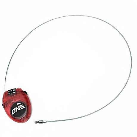 ONE BALL ロック　ONEBALL MINI LOCK （RED） スノーボードアクセサリー ミニロック ワンボール