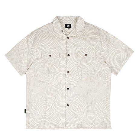 MAGENTA SKATEBOARDS シャツ 半袖 ベージュ マゼンタ マジェンタ　MOSAIC SHIRT （NATURAL）
