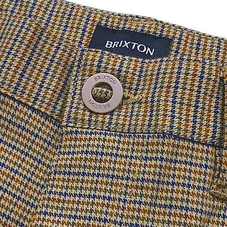 SALE BRIXTON パンツ ショーツ ブリクストン ベージュ　Choice Chino Short （Vanilla Houndstooth） SALE