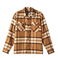 今なら20％off SALE　BRIXTON シャツ 長袖 ブリクストン メンズ　SELDEN SOFT BRUSHED FLANNEL SHIRT （TAN/BISON）