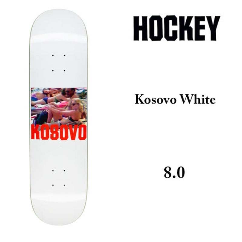 HOCKEY デッキ 【 8.0インチ 】HOCKEY SKATEBOARD Kosovo W...