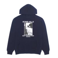 SALE GX1000 パーカー フーディー ジーエックスセン　Bomb Hills Not Countries Hoodie (Navy w/ Grey Font)
