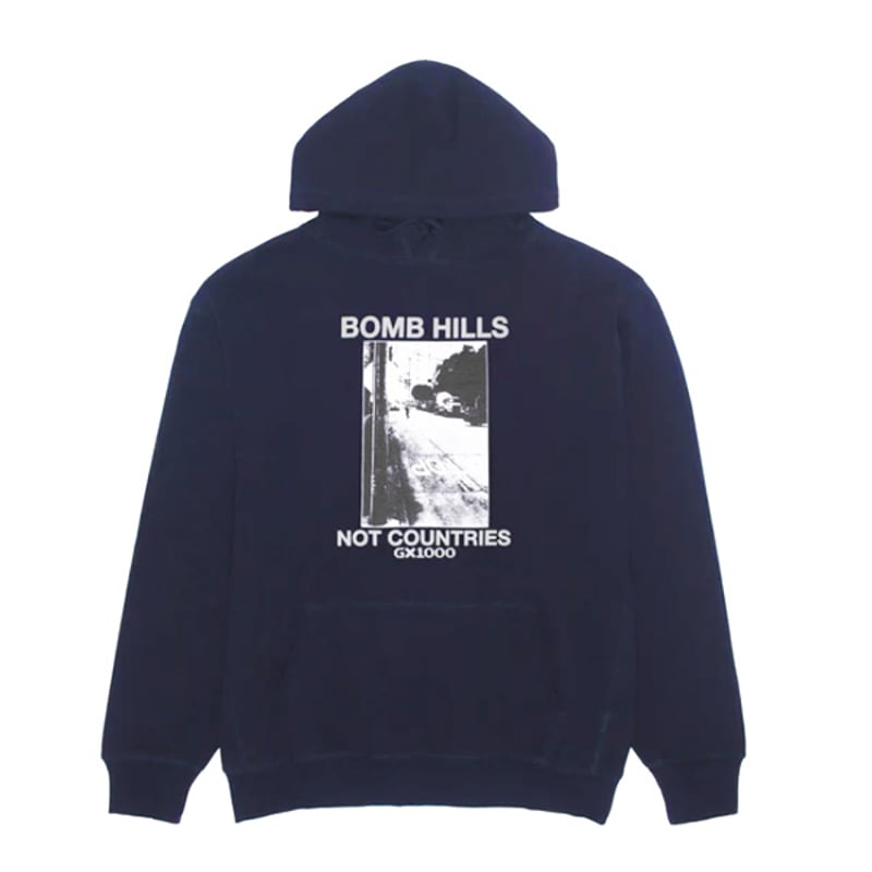 GX1000 パーカー フーディー ジーエックスセン Bomb Hills Not Count