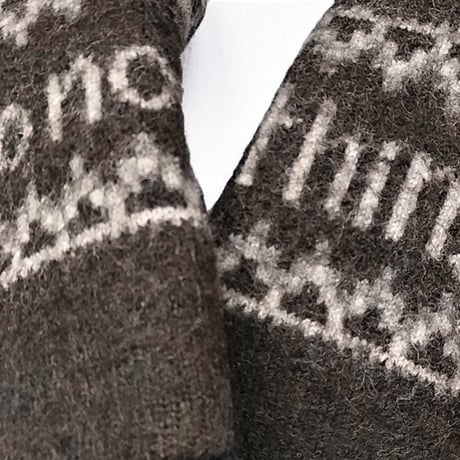 SALE GREEN CLOTHING グローブ ミトン　GREEN CLOTHING KNIT MITT 男性&女性用（3カラー) 22-23 ミット グリーンクロージング