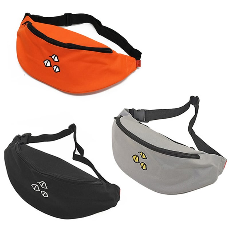 SALE KM4 バッグ KM4K WAIST BAG 2L （ORANGE BLACK LI
