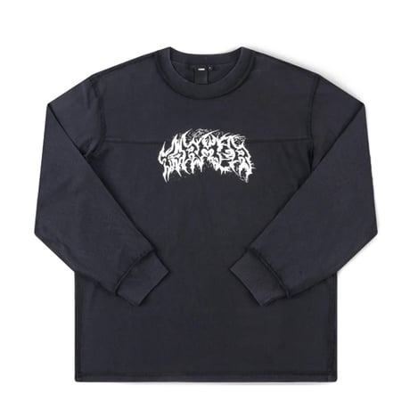 FORMER フォーマー 長袖 Tシャツ ブラック　FORMER PRAISE LS T-SHIRT （WASHED BLACK）