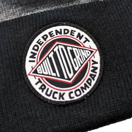 SALE INDEPENDENT SKATEBOARD ビーニー インディペンデント　BTG Summit Beanie Long Shoreman Hat （GREY　BLACK）