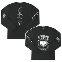 SALE FORMER 長袖 Tシャツ フォーマー　FRACTURE CRUX LS T-SHIRT（BLACK）