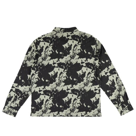 SALE WELCOME SKATEBOARDS シャツ ウェルカム 長袖　DIVER LONG SLEEVE RAYON SHIRT （SAGE）