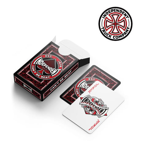 INDEPENDENT SKATEBOARD カード トランプ インディペンデント　Can't Be Beat Independent Playing Cards