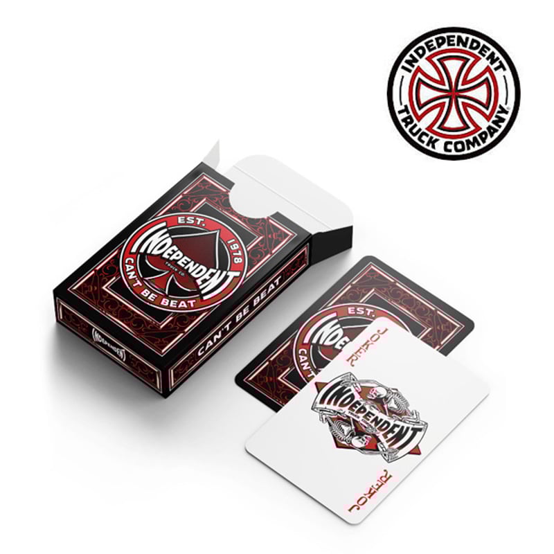 INDEPENDENT SKATEBOARD カード トランプ インディペンデント Can't