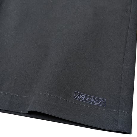 KROOKED ショート パンツ ショーツ クルキッド　KROOKED SKATEBOARDS EYES TWILL SHORT PANTS （NAVY）