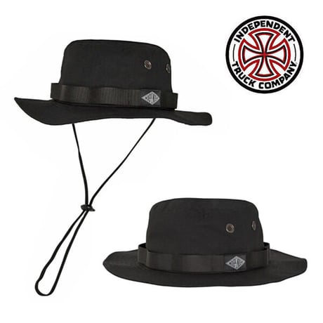 SALE INDEPENDENT アパレル ハット インディペンデント　Diamond Groundwork Boonie Regular Hat （BLACK）