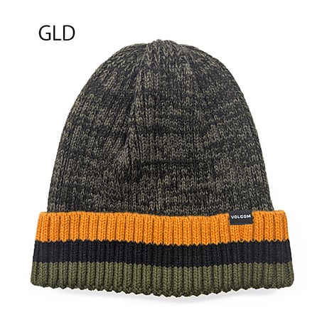 VOLCOM ボルコム ビーニー ニット帽　VOLCOM EVERYTHING BANIE　EBL GLD