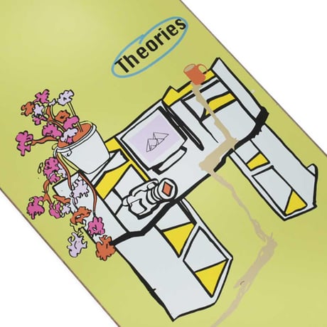 THEORIES DECK セオリーズ デッキ　8.0インチ GET OFF THE INTERNET SKATEBOARD