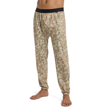 BURTON メンズ スノーボード インナー Men's Burton Midweight Base Layer Pants （Snowfall Camo) メンズ インナーパンツ 24-25