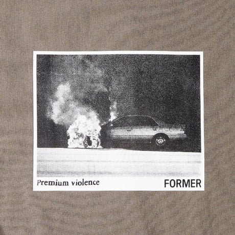 FORMER Tシャツ 半袖 ブラウン フォーマー TEE　FORMER IGNITE BOXY T-SHIRT （WSHBRWN）