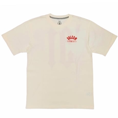 SALE VOLCOM ボルコム Tシャツ 半袖 アイボリー メンズ　SKATE VITALS GRANT TAYLOR SHORT SLEEVE TEE (OFF WHITE)
