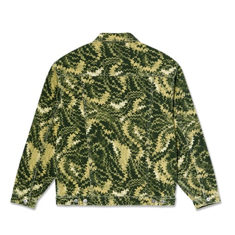 SALE  POLAR SKATE CO ジャケット ポーラー メンズ　CAMO PATRIK JACKET （GREEN）