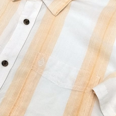 VOLCOM シャツ 半袖 ボルコム メンズ　Flaxstone Short Sleeve (Off White)
