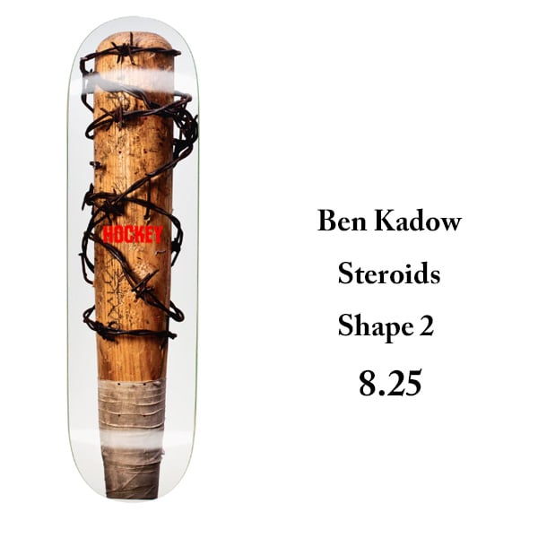HOCKEY SKATEBOARDS DECK ホッケー デッキ 8.25インチ Ben Ka
