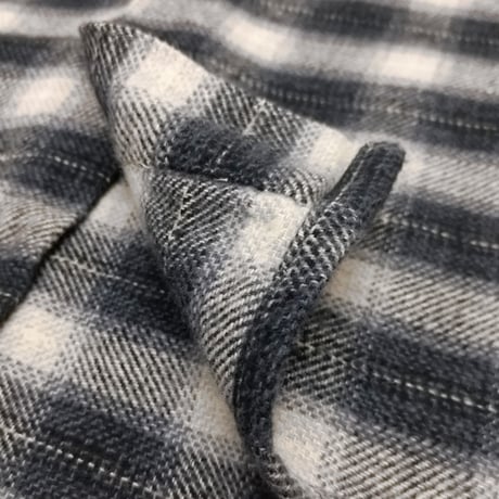 SALE FORMER シャツ 長袖 チェック フォーマー　FORMER MANNERS PLAID LS SHIRT （BLACK）