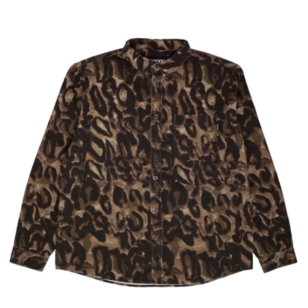 GX1000 シャツ 長袖 ジーエックスセン レオパード Long Sleeve Button