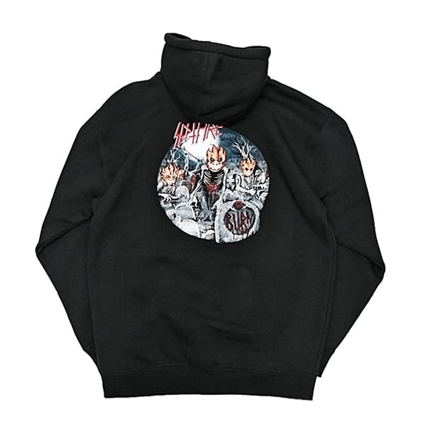 SPITFIRE WHEELS パーカー スピットファイア 黒 UNDEAD ZIP HOOD