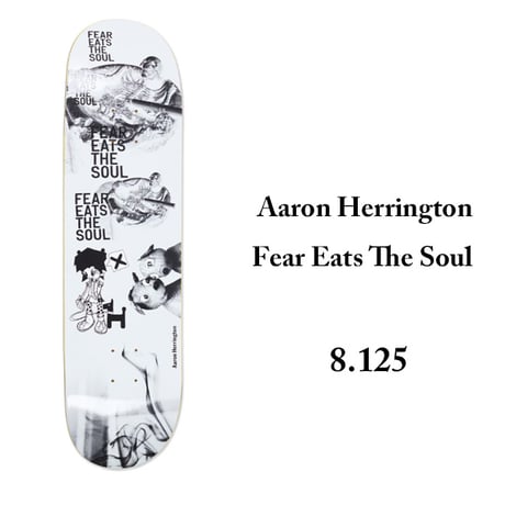 POLAR SKATE DECK 8.125インチ ポーラー デッキ　Aaron Herrington  Fear Eats The Soul