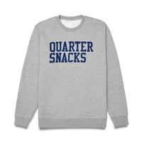 SALE QUARTER SNACKS スウェット クウォータースナックス　Dorm Room Crewneck （Heather Grey）