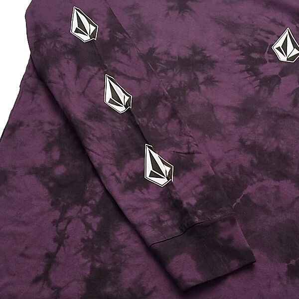 SALE VOLCOM ボルコム Tシャツ 長袖 パープル メンズ VOLCOM