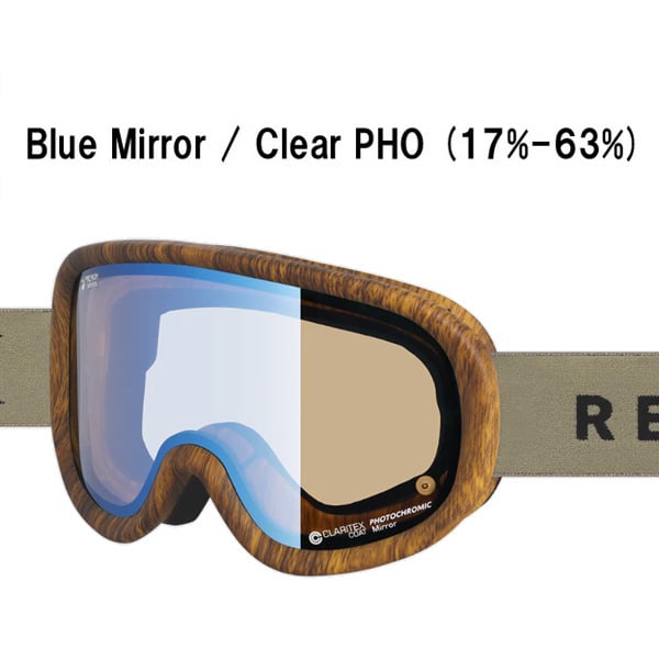 25-26 ゴーグル リボルト スノーボード SUPER LIGHT FRAME Matte