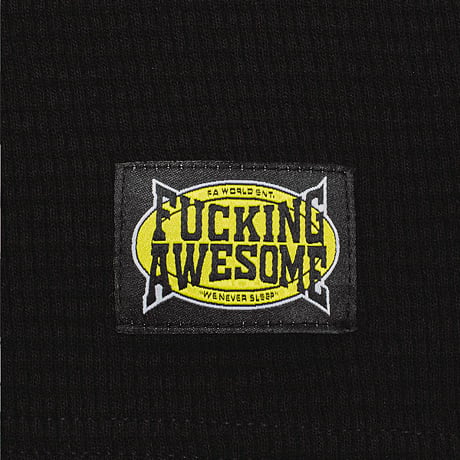 FUCKING AWESOME ファッキンオーサム サーマル 長袖　FUCKINGAWESOME Lilith Long Sleeve Thermal （Black）