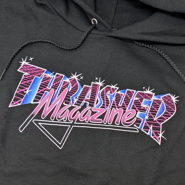 THRASHER スラッシャー パーカー ブラック Thrasher Magazine Vic